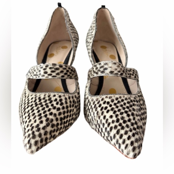 Boden Adrianna pumps spotted calf hair, size 39/ size 8 US. - Picture 5 of 8